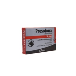 Anti-Inflamatório Presolona 10Mg Syntec - 10 Comprimidos Para Cachorros