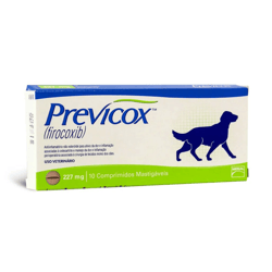 Anti-Inflamatório Previcox Merial 227Mg Para Cães - 10 Comprimidos
