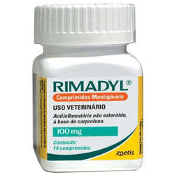 Anti-Inflamatório Rimadyl 100Mg Para Cães - 14 Comprimidos