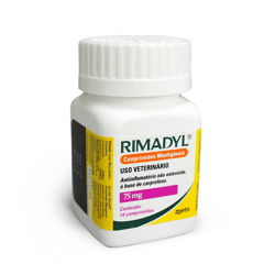 Anti-Inflamatório Rimadyl 75Mg Para Cães - 14 Comprimidos