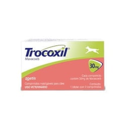 Anti-Inflamatório Trocoxil 30Mg Para Cães - 2 Comprimidos