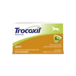 Anti-Inflamatório Trocoxil 6Mg Para Cães - 2 Comprimidos