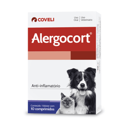 Antialérgico Alergocort Coveli 200Mg - 10 Comprimidos