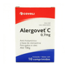 Antialérgico Alergovet Coveli 0,7Mg Para Cães E Gatos Até 15Kg - 10 Comprimidos