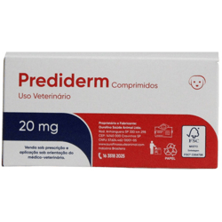Antialérgico Prediderm 20Mg Para Cachorros - 10 Comprimidos