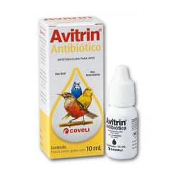 Antibiótico Avitrin Coveli 10Ml - 1 Unidade