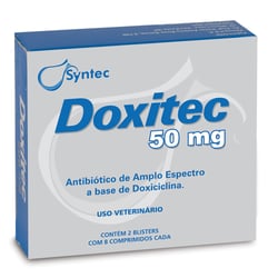 Antibiótico Doxitec Syntec 50Mg - 16 Comprimidos