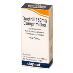 Antibiótico Duotrill 150Mg - 10 Comprimidos