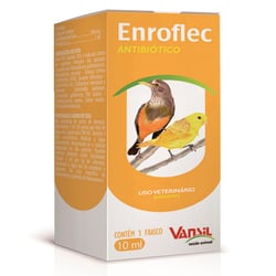 Antibiótico Enroflec 10% Vansil - 10Ml