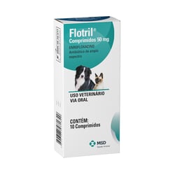 Antibiótico Flotril 50Mg - 10 Comprimidos