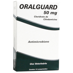 Antibiótico Oralguard Cepav 50Mg Para Cães E Gatos - 14 Comprimidos