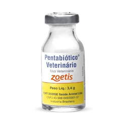 Antibiótico Pentabiotico Veterinário 3,4G - 1 Unidade Para Cachorros
