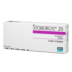 Antibiótico Stomorgyl 20 Boehringer Ingelheim Para Cães E Gatos - 10 Comprimidos