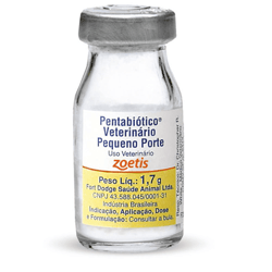 Antibiótico Veterinário Zoetis 1,7G Para Pequeno Porte - 1 Unidade