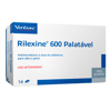 Antibiótico Virbac Rilexine 600Mg Para Cães E Gatos - 14 Comprimidos