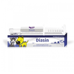 Antidiarreico Homeopet Diasin Para Cães E Gatos - 14G