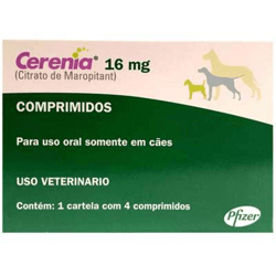 Antiemético Cerenia 16Mg - 4 Comprimidos