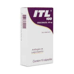 Antifúngico Itraconazol Itl Cepav 100Mg - 10 Cápsulas