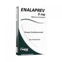 Antihipertensivo Enalaprev 5Mg Cepav - 20 Comprimidos