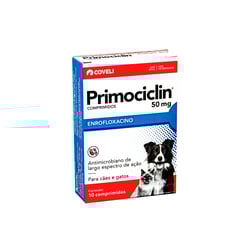 Antimicrobiano Primociclin Coveli 50Mg - 10 Comprimidos