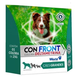 Antiparasitária Confront Deltametrina Para Cães De Porte Grande - 1 Coleira