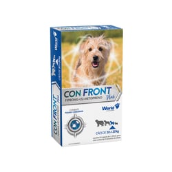 Antiparasitário Confront Plus World Para Cães De 10 A 20Kg - 1 Unidade