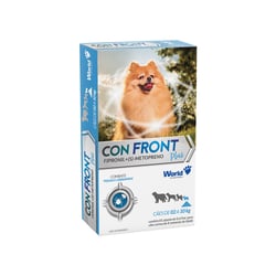 Antiparasitário Confront Plus World Para Cães De 2 A 10Kg - 1 Unidade