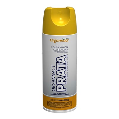 Antiparasitário Externo Organnact Prata - 200 Mililitros