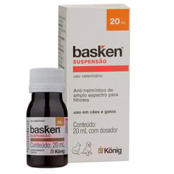 Antiparasitário Konig Basken Suspensão - 20Ml