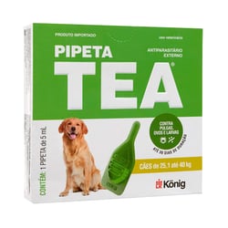 Antiparasitário Tea Pipeta Para Cães De 25,1 Até 40Kg - 1 Unidade