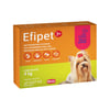Antipulga E Carrapatos Efipet 3+ 0,67Ml Para Cães Até 4Kg