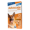 Antipulgas Advocate 4,0Ml Para Cachorros De 25Kg A 40Kg - 3 Pipetas
