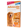 Antipulgas Advocate Para Cães 10 A 25Kg - 3 Pipetas De 2,5Ml