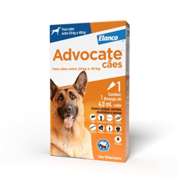 Antipulgas Advocate Para Cães De 25 A 40Kg - 1 Pipeta - 1 Unidade