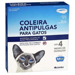 Antipulgas Coleira Bullcat Coveli 40Cm - 1 Unidade