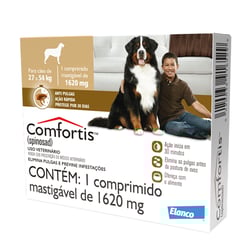 Antipulgas Comfortis Elanco Para Cães De 27 A 54Kg - 1 Comprimido