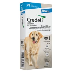 Antipulgas Credeli Elanco Para Cães De 22 A 45Kg - 3 Comprimidos - 1 Comprimido