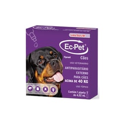 Antipulgas E Carrapaticida Ec-Pet Chemitec Para Cães Acima De 40Kg