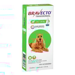 Antipulgas E Carrapatos Bravecto Transdermal Para Cães De 10 A 20Kg - 500Mg
