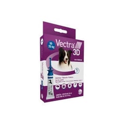 Antipulgas E Carrapatos Ceva Vectra 3D Para Cães De 10 A 25Kg - 1 Unidade