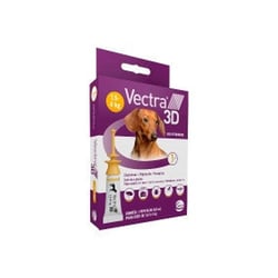 Antipulgas E Carrapatos Ceva Vectra 3D Para Cães De 1,5 A 4Kg - 1 Unidade