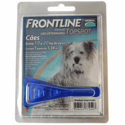 Antipulgas E Carrapatos Frontline Topspot Para Cães De 10 A 20Kg - 1,34Ml