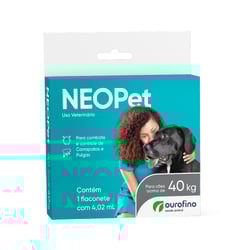 Antipulgas E Carrapatos Neopet Ourofino Para Cães Acima De 40Kg - 3 Unidades