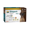Antipulgas E Carrapatos Simparic 120Mg Para Cães De 40,1 A 60Kg - 3 Comprimidos - 3 Unidades
