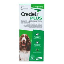 Antipulgas Elanco Credeli Plus Para Cães De 11 A 22Kg - 1 Comprimido