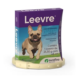 Antipulgas Leevre Para Cães - Coleira 25,5G 48Cm