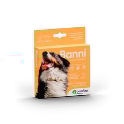 Antipulgas Ourofino Banni Para Cães De 40,1 A 60Kg - 1 Comprimido