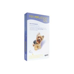 Antipulgas Revolution Zoetis 12% Para Cães De 2,6Kg A 5Kg - 1 Pipeta