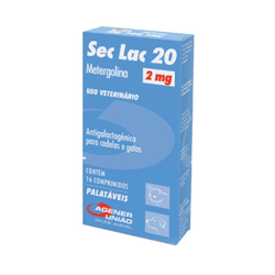 Antipulgas Sec Lac Agener União 2Mg - 16 Comprimidos