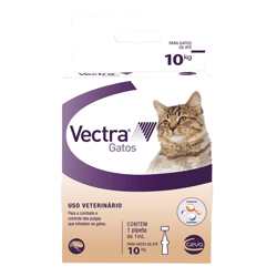 Antipulgas Vectra Ceva Para Gatos Até 10Kg - 1 Pipeta